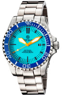 Master 2000 Swiss Automatic Diver Blue-orange-full Lume Dial