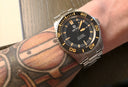 Master 500 42mm Swiss Automatic Diver Black Orange