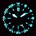 Master 500 42mm GMT Automatic Diver- Eta 2893-2 Swiss Made Movement Black/blue Bezel – Orange GMT Hand