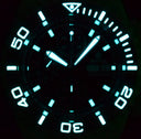 Master Chrono 7750 Automatic Diver Black Dial