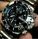 Master Chrono 7750 Automatic Diver Black Dial