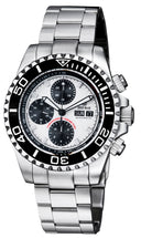 Master Chrono 7750 Automatic Diver White Black Subdials