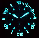 Master Chrono 7750 Automatic Diver Dial Light Blue Sunray Dial