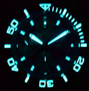 Master Chrono 7750 Automatic Diver Dial Light Blue Sunray Dial Silver Subdials