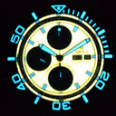 Master Chrono 7750 Automatic Diver Orange Lume Dial Blue Subdials