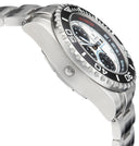 Master Chrono 7750 Automatic Diver White Dial Black Subdial Rings -white Subdial