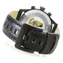 Mens Us Navy Blue Angels PVD Chronograph Watch Free Bracelet And Silicon Strap