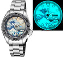 Military Diver 300 Automatic - PVD Bezel Lume Wave Dial Bracelet