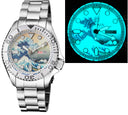 Military Diver 300 Automatic - SS Bezel Lume Wave Dial Bracelet