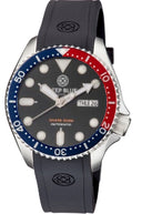 Military Diver 300 Automatic – SS Diver Pepsi Bezel Black Dial