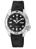 Military Diver 300 Automatic – SS Diver Silver Ceramic Bezel Black Dial