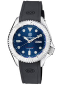 Military Diver 300 Automatic – SS Diver Silver Ceramic Embossed Bezel Dark Blue Dial