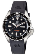 Military Diver 300 44mm Automatic � SS Diver Black Bezel - Black Dial Strap