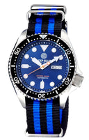 Military Diver 300 Automatic – SS Diver Black Bezel Dark Blue Dial