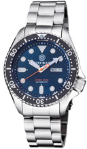 Military Diver 300 Automatic – SS Diver Black Bezel Dark Blue Dial Bracelet