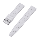 Hydro 91 Natural Rubber Trpx Vintage Pattern Strap 22mm White