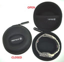 Carry Case Clamshell Design 4 Inch Diameter Zip Close