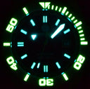 Ocean Diver Swiss Automatic Collection White/yellow Ceramic Bezel - Black/yellow Dial Strap