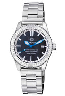 Ocean Master 500 40mm Swiss Automatic Inner Ring Stick Hour Marker Blue Hands Bracelet