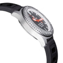 Ocean Master 500 40mm Swiss Automatic Inner Ring Stick Hour Marker Blue Hands Strap