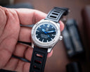 Ocean Master 500 40mm Swiss Automatic Inner Ring Stick Hour Marker Blue Hands Strap