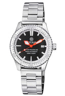 Ocean Master 500 40mm Swiss Automatic Inner Ring Stick Hour Marker Orange Hands Bracelet