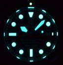 Ocean Master 500 40mm Swiss Automatic Round Hour Marker Blue Hands Strap