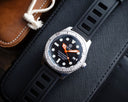 Ocean Master 500 40mm Swiss Automatic Round Hour Marker Orange Hands Strap