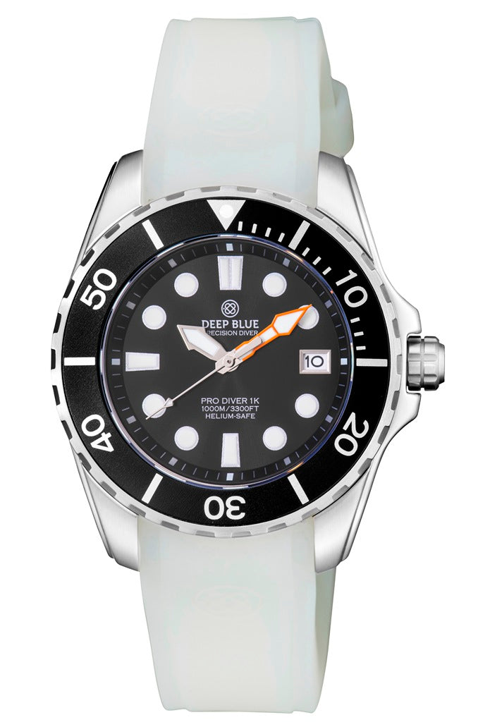 Full Luminous Custom Fit Silicon Strap With Deep Blue Logo