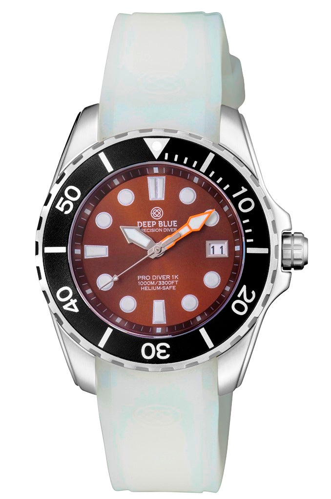 Full Luminous Custom Fit Silicon Strap With Deep Blue Logo