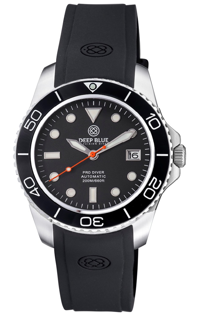 Ship On Custom Fit Black Strap (No Bracelet Provided)