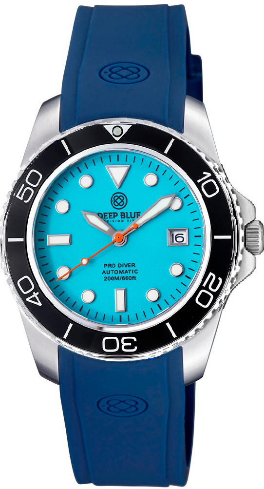 Ship On Custom Fit Dark Blue Strap (No Bracelet Provided)