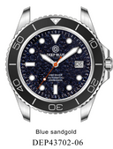 Pro Diver 200 — Blue Sandstone Bracelet