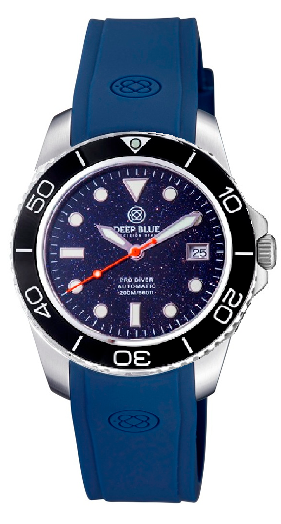 Ship On Custom Fit Dark Blue Strap (No Bracelet Provided)