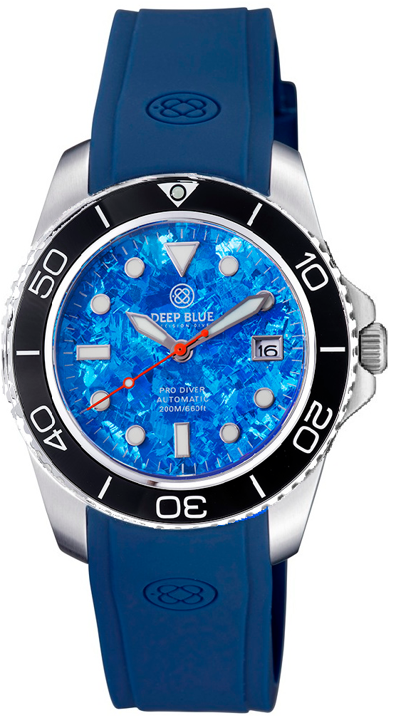Ship On Custom Fit Dark Blue Strap (No Bracelet Provided)