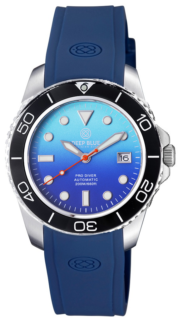 Ship On Custom Fit Dark Blue Strap (No Bracelet Provided)