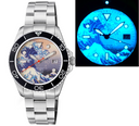 Pro Diver 200 — Kanagawa Wave Full Lume Bracelet