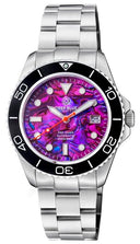 Pro Diver 200 — Purple Abalone Bracelet