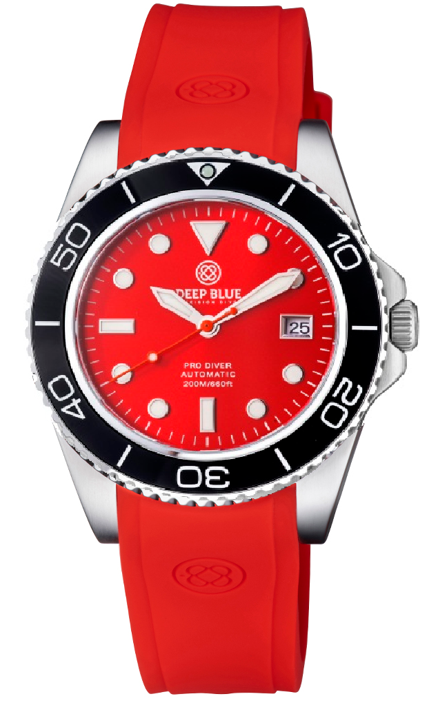 Ship On Custom Fit Red Strap (No Bracelet Provided)