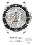 Pro Diver 200 — Silver Grey Titanium Bracelet