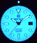 Pro Diver 200 — White Full Lume Bracelet