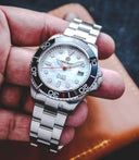 Pro Diver 200 — White Mother-of-Pearl Bracelet