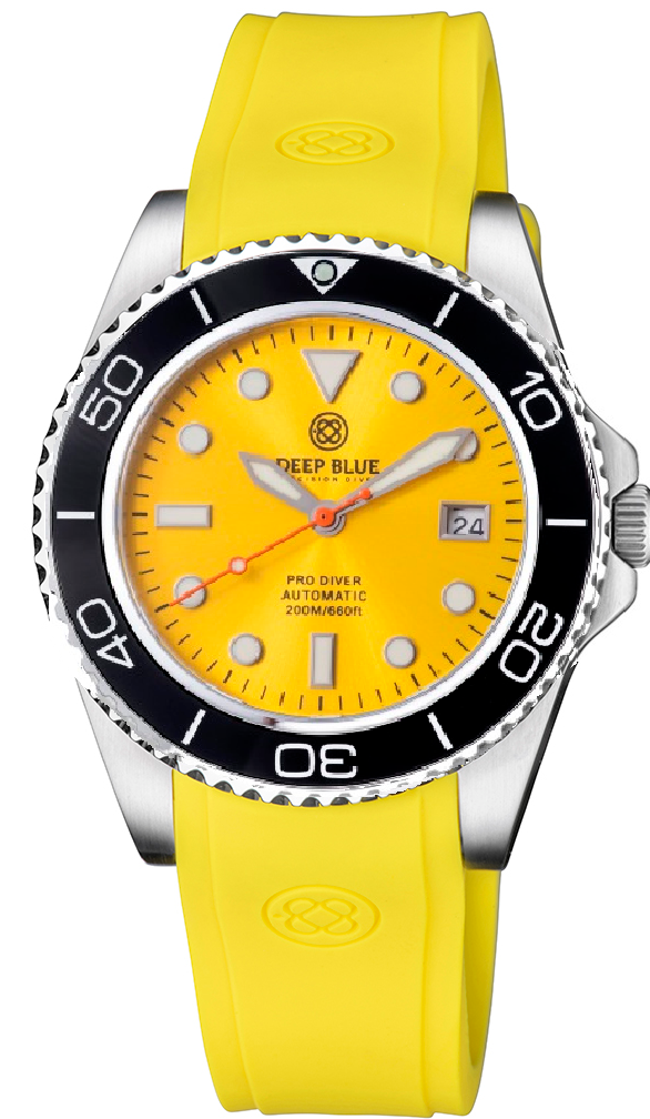Ship On Custom Fit Yellow Strap (No Bracelet Provided)