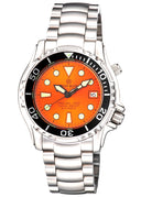 Pro Mil 1000 42mm Automatic Bracelet Orange Dial