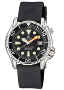 Pro Mil 1000 42mm Automatic Silicon Strap Black Dial