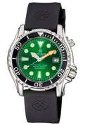 Pro Mil 1000 42mm Automatic Silicon Strap Green Dial