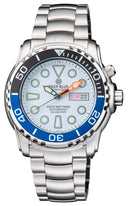 Pro Sea Diver 1000m Bracelet Black/blue 20 30 40 Bezel – White Dial