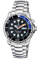 Pro Sea Diver 1000m Bracelet Quarter Blue/ Black Bezel Black Dial