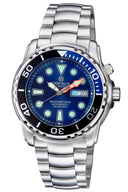 Pro Sea Diver 1000m Bracelet Quarter Blue/ Black Bezel Blue Dial
