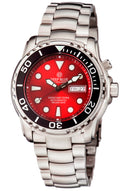 Pro Sea Diver 1000m Bracelet Black Ceramic Bezel Red Dial